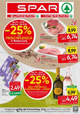 Titelbild des Prospekts von SPAR SBG / TRL