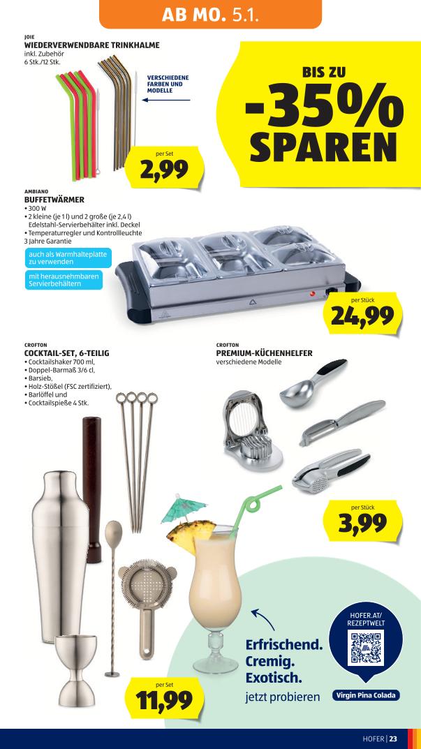 Prospekt von HOFER