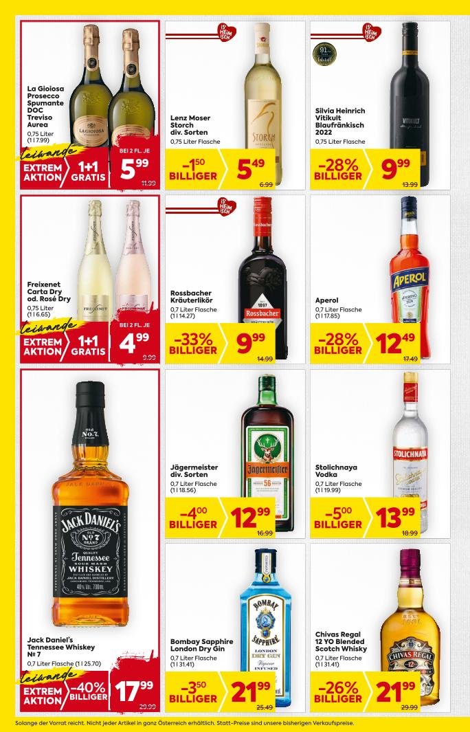 Prospekt von BILLA