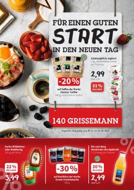 Titelbild des Prospekts von DER GRISSEMANN