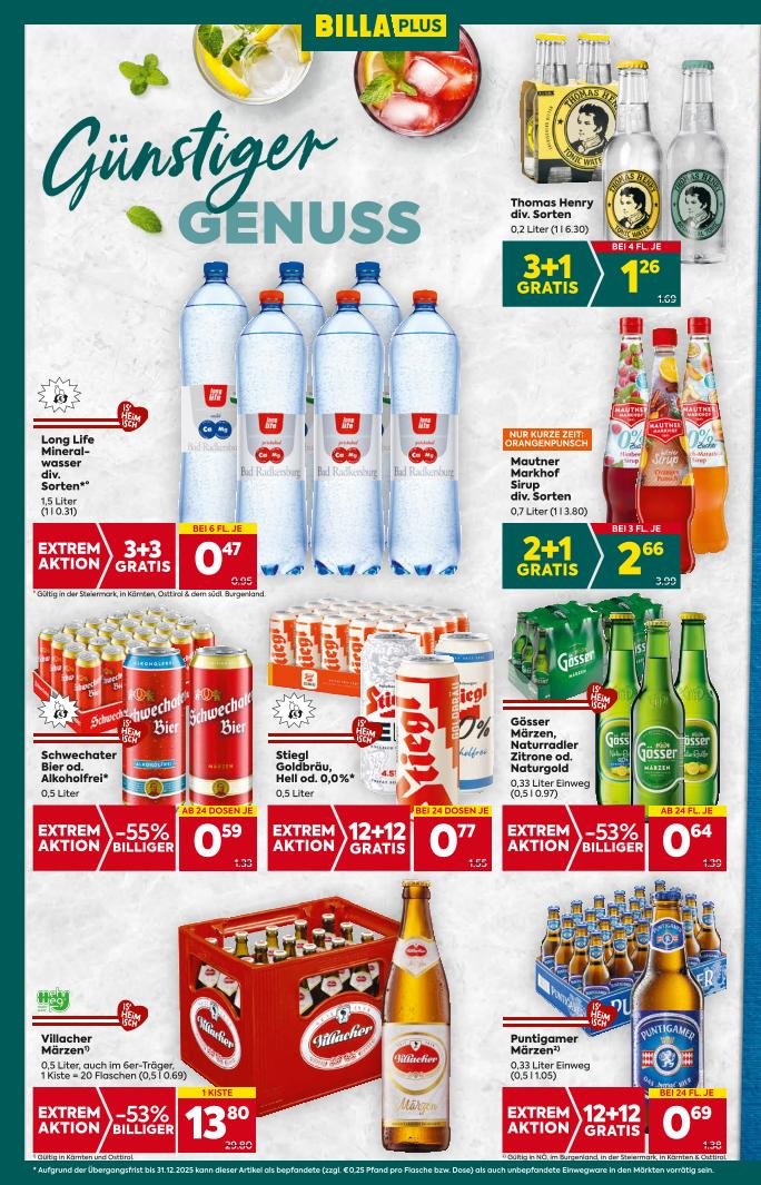 Prospekt von BILLA PLUS