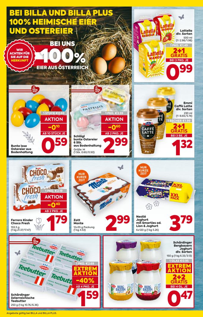 Prospekt von BILLA
