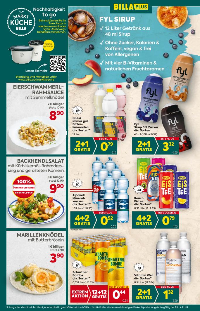 Prospekt von BILLA PLUS