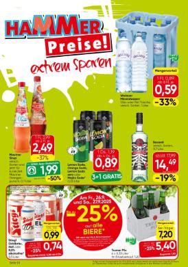 Titelbild des Prospekts von EUROSPAR VBG
