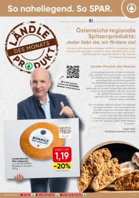 Titelbild des Prospekts von SPAR VBG