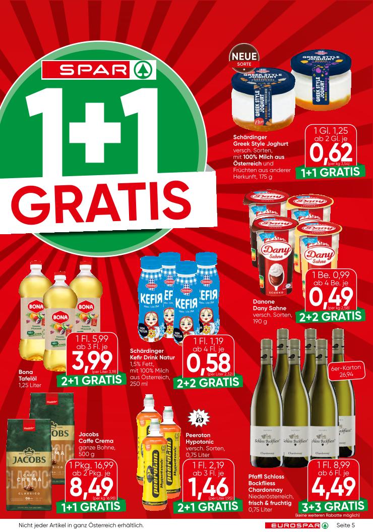 Prospekt von EUROSPAR