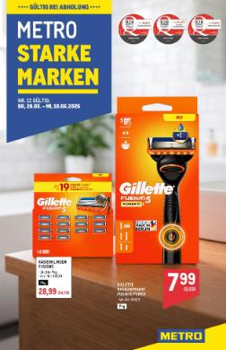 Titelbild des Prospekts von METRO STARKE MARKEN