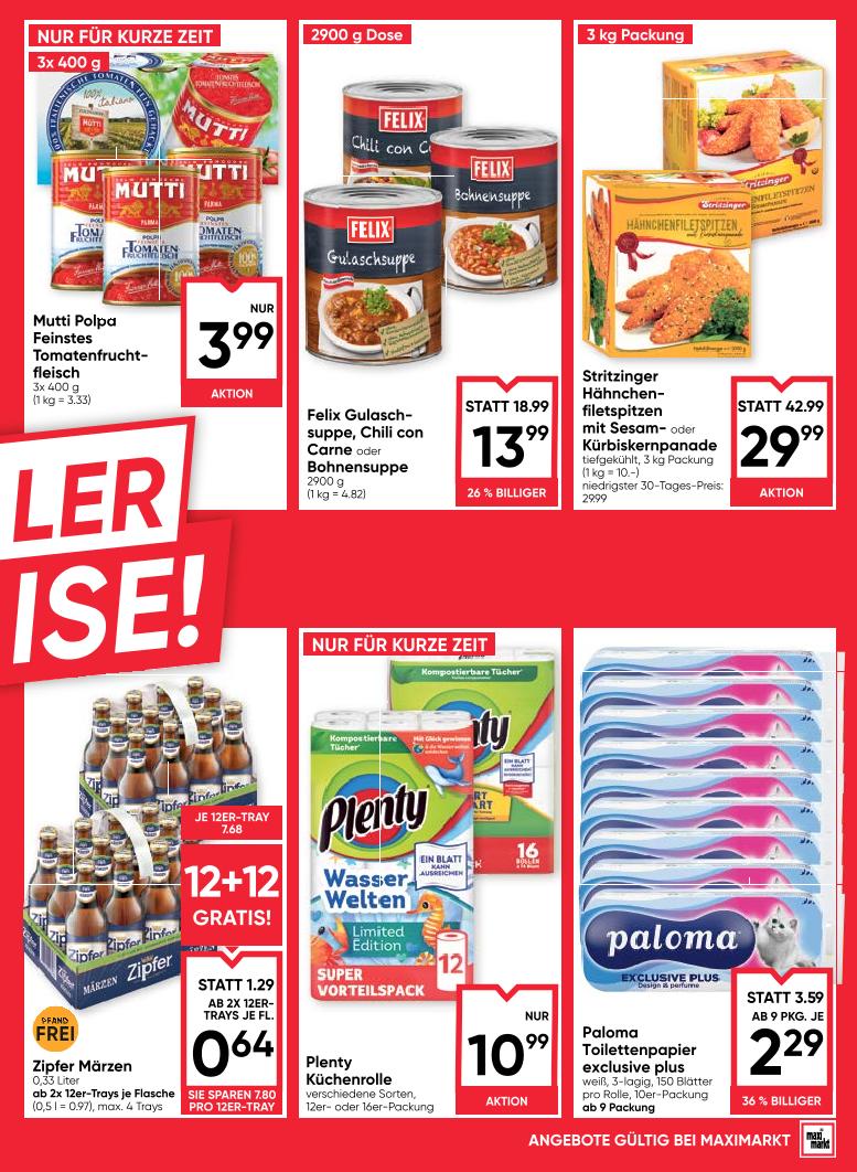 Prospekt von Maximarkt