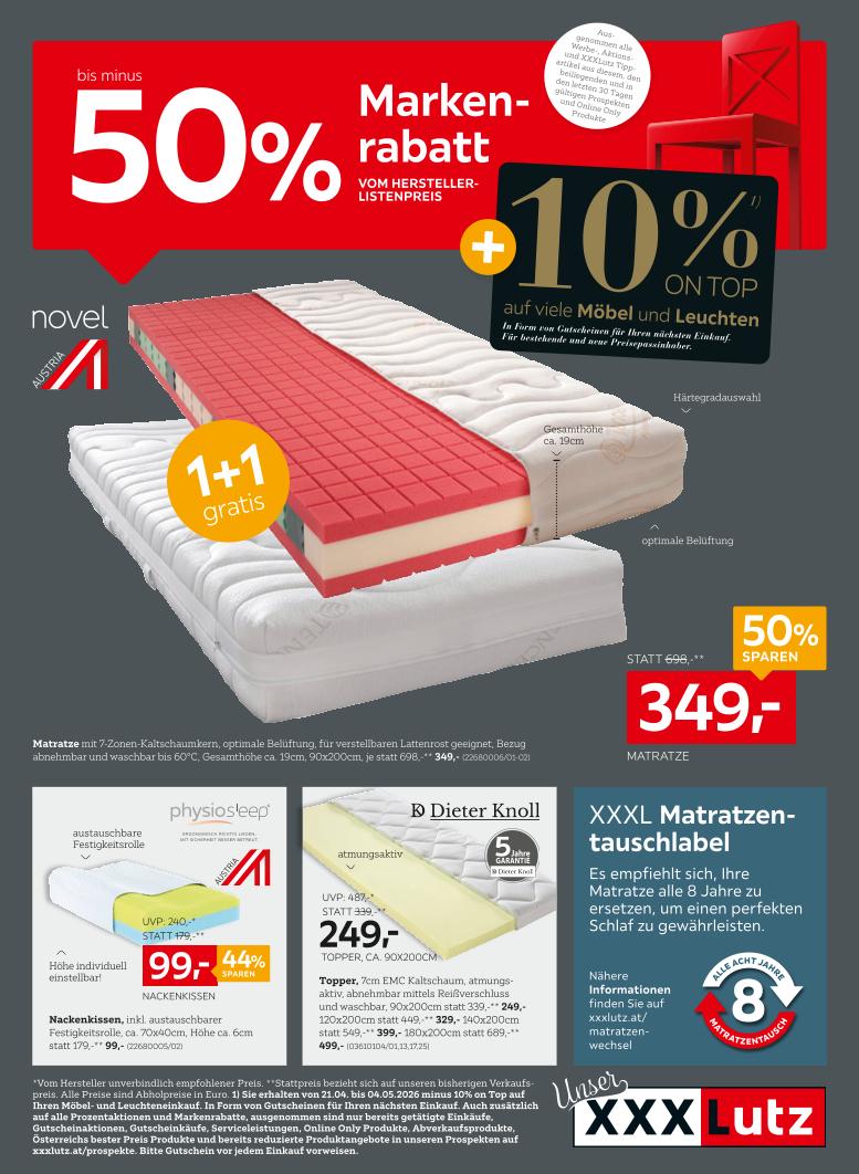 Prospekt von XXXLutz