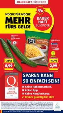 Titelbild des Prospekts von HOFER