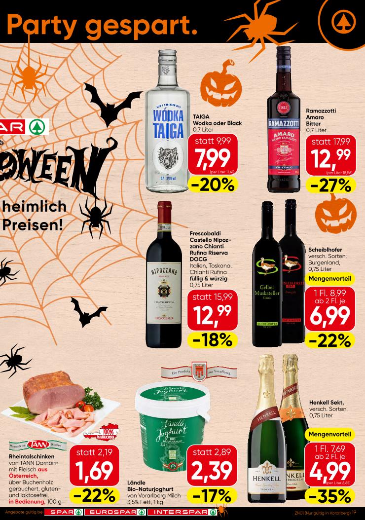 Prospekt von SPAR