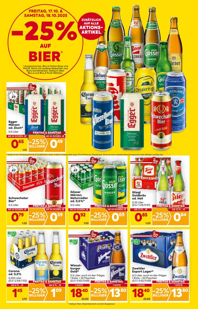 Prospekt von BILLA