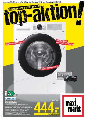 Titelbild des Prospekts von Maximarkt Top Aktionen