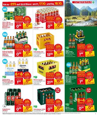 Titelbild des Prospekts von INTERSPAR VBG