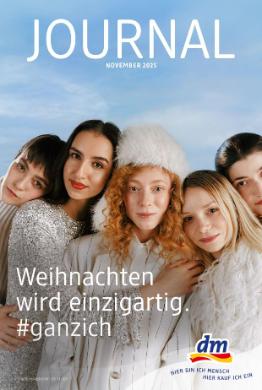 Titelbild des Prospekts von dm drogerie markt