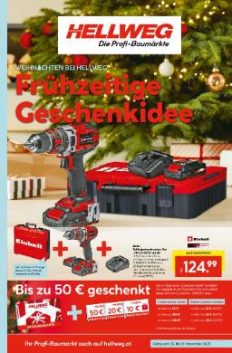 Titelbild des Prospekts von HELLWEG