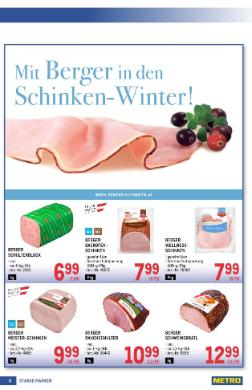 Titelbild des Prospekts von METRO STARKE MARKEN