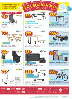 Titelbild des Prospekts von Möbelix