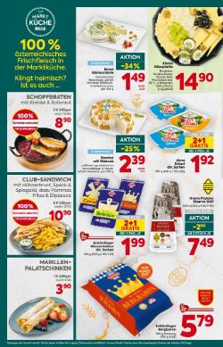 Titelbild des Prospekts von BILLA PLUS Niederösterreich