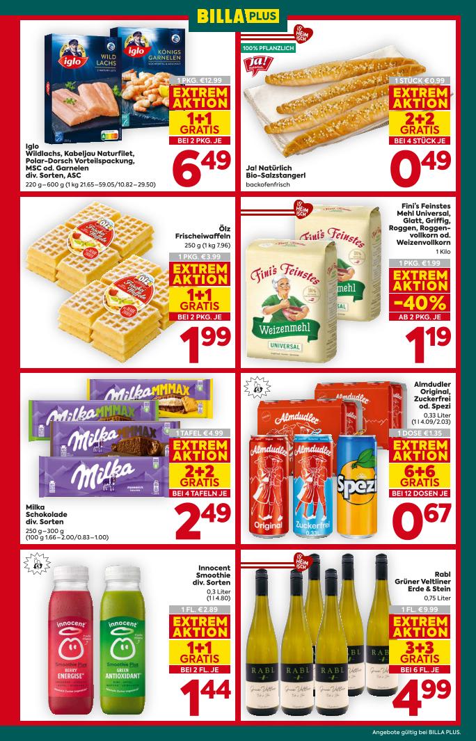 Prospekt von BILLA PLUS