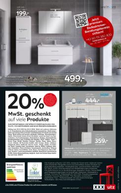 Titelbild des Prospekts von XXXLutz Marken