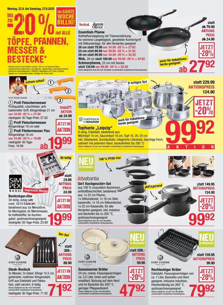 Prospekt von Maximarkt