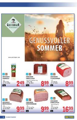 Titelbild des Prospekts von METRO STARKE MARKEN