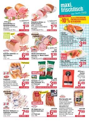 Titelbild des Prospekts von Maximarkt Ried