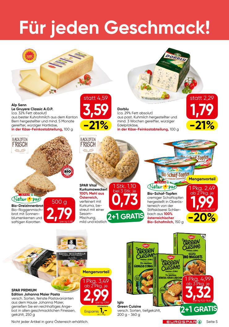 Prospekt von EUROSPAR