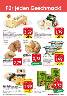 Titelbild des Prospekts von EUROSPAR VBG