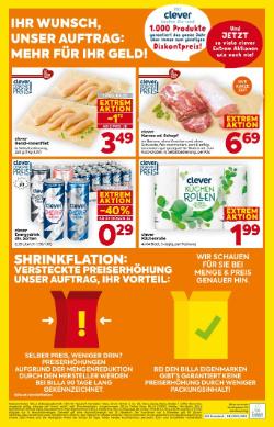 Titelbild des Prospekts von BILLA Wien