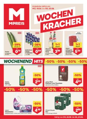 Titelbild des Prospekts von MPREIS VBG