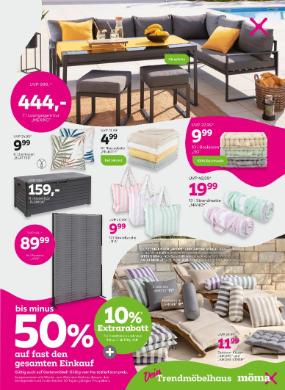 Titelbild des Prospekts von mömax
