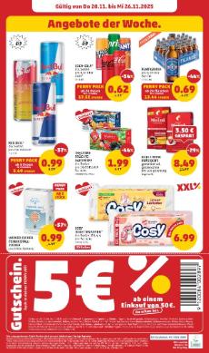 Titelbild des Prospekts von Penny