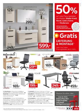 Titelbild des Prospekts von XXXLutz