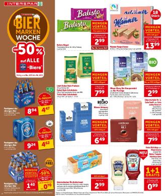 Titelbild des Prospekts von INTERSPAR BGLD