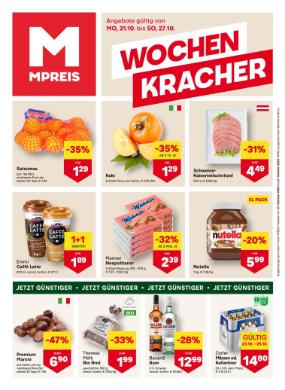 Titelbild des Prospekts von MPREIS TIROL