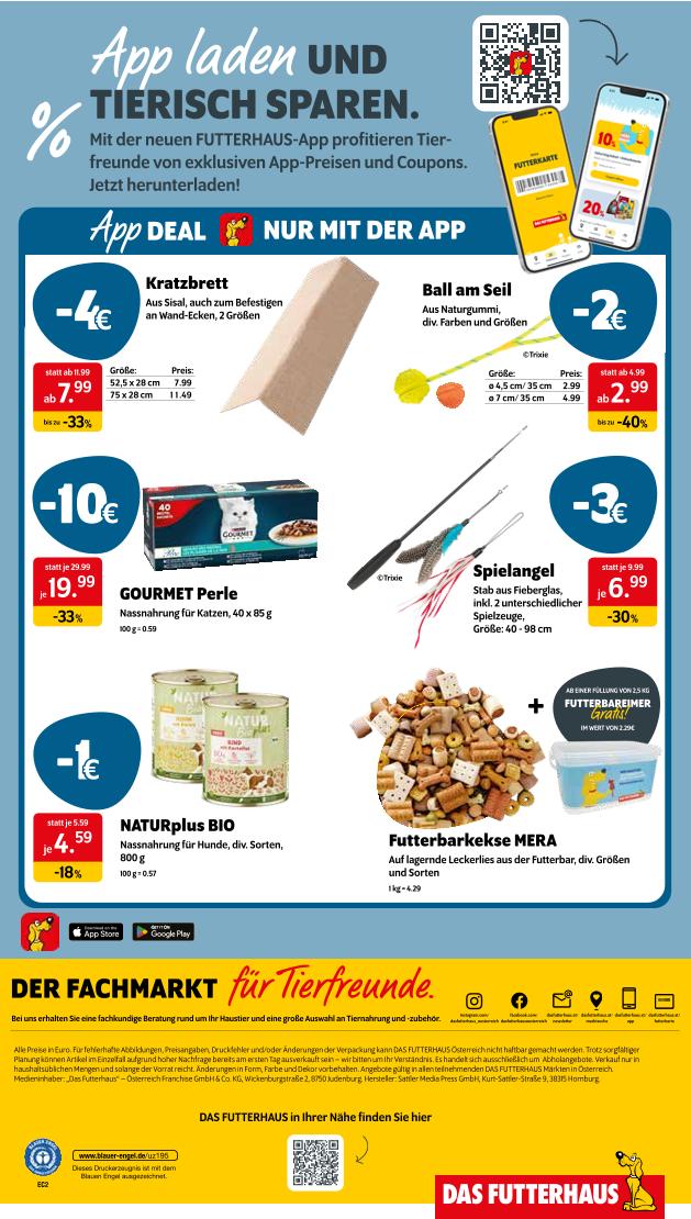 Prospekt von DAS FUTTERHAUS