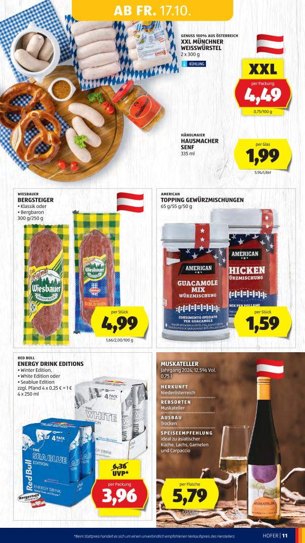 Prospekt von HOFER