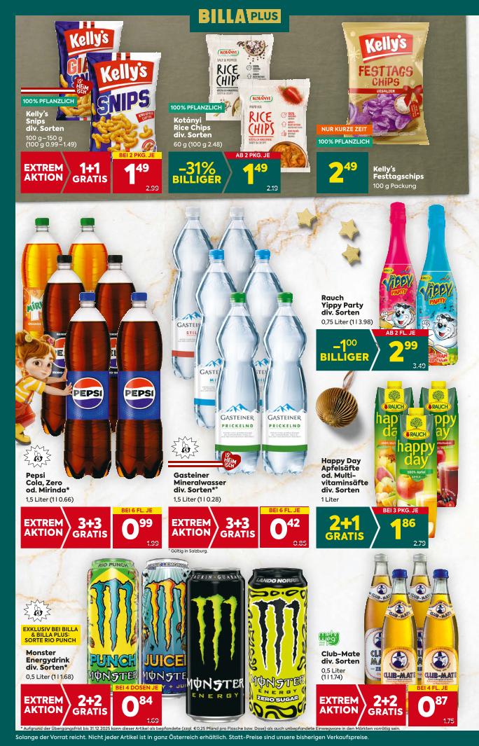 Prospekt von BILLA PLUS