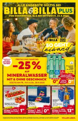 Titelbild des Prospekts von BILLA Kärnten / Osttirol