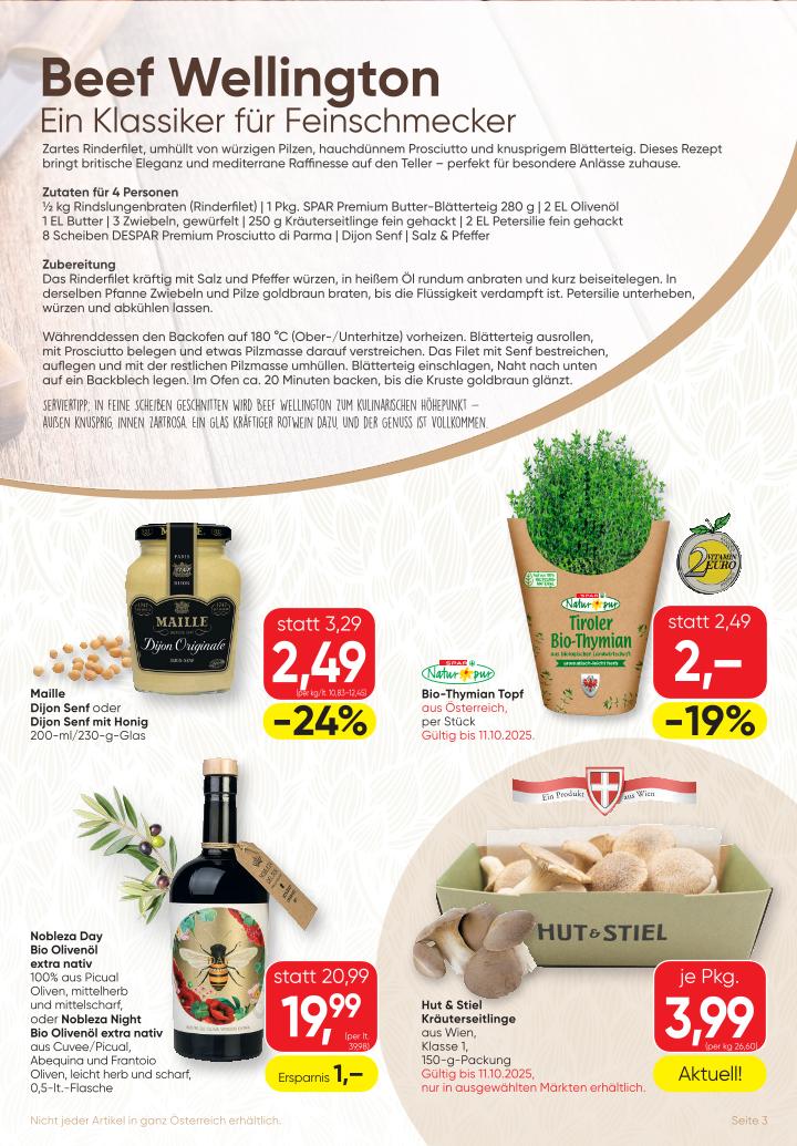 Prospekt von SPAR Gourmet