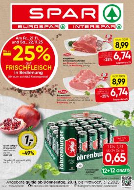 Titelbild des Prospekts von SPAR VBG