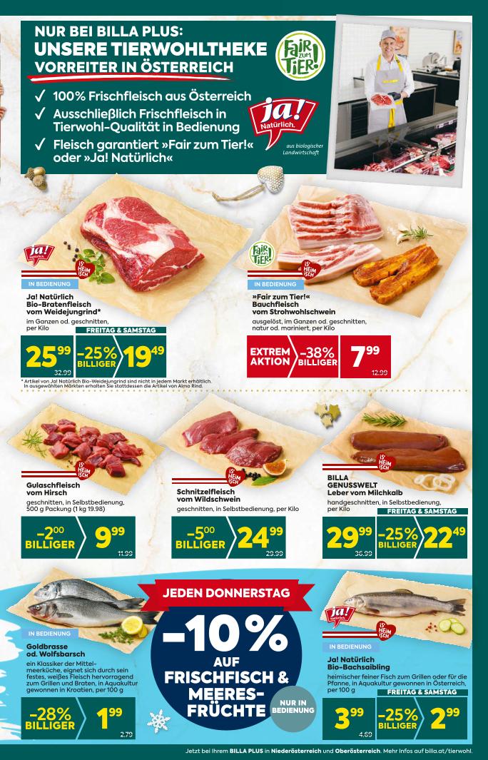 Prospekt von BILLA PLUS