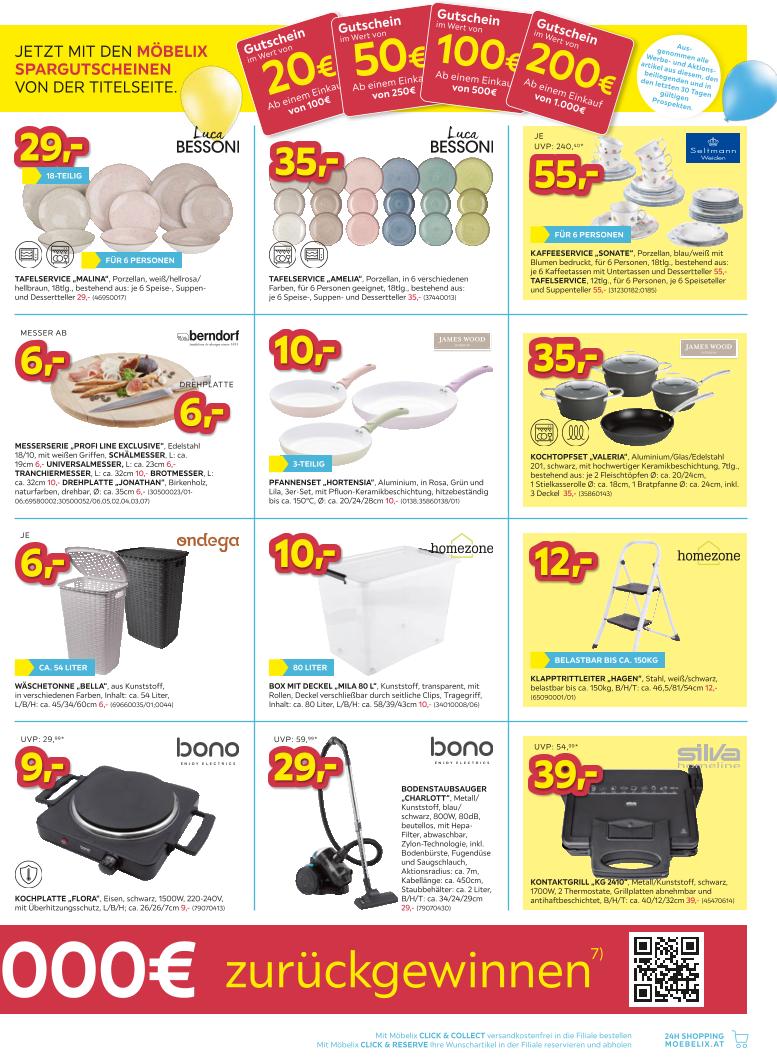 Prospekt von Möbelix