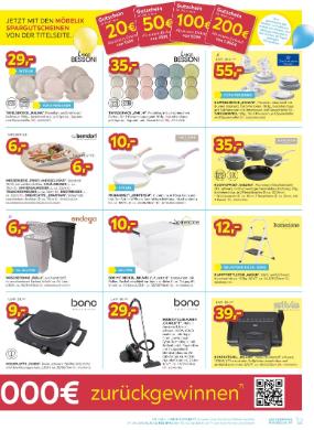 Titelbild des Prospekts von Möbelix