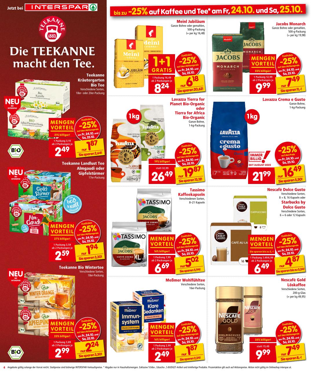 Prospekt von INTERSPAR