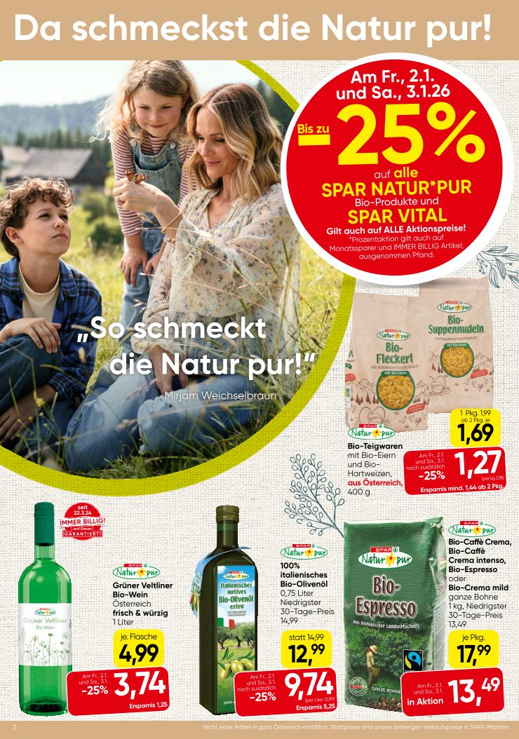 Prospekt von SPAR
