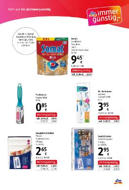 Titelbild des Prospekts von dm drogerie markt immergünstig express