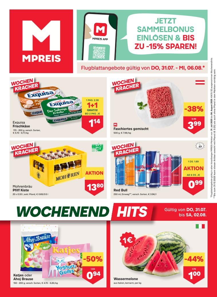 Prospekt von MPREIS